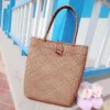 Handmade Straw Tote 6