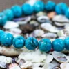 Unisex Blue Magnesite Turquoise Bracelet 3