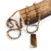 Bohemian-Style Agate Necklace 3