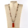 Bohemian-Style Agate Necklace 6