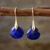 Semi Precious Stone Waterdrop Earrings 2