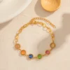 Colorful Stone Bracelet 2